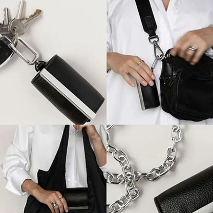 Portable Mini Keychain Tote Bag