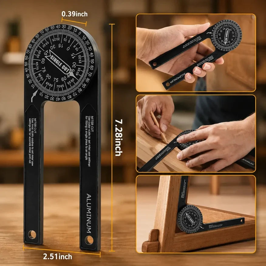 Aluminum Miter Saw Protractor
