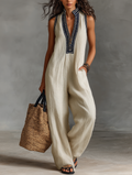Women's Linen Shift Mini Dress for Date Night
