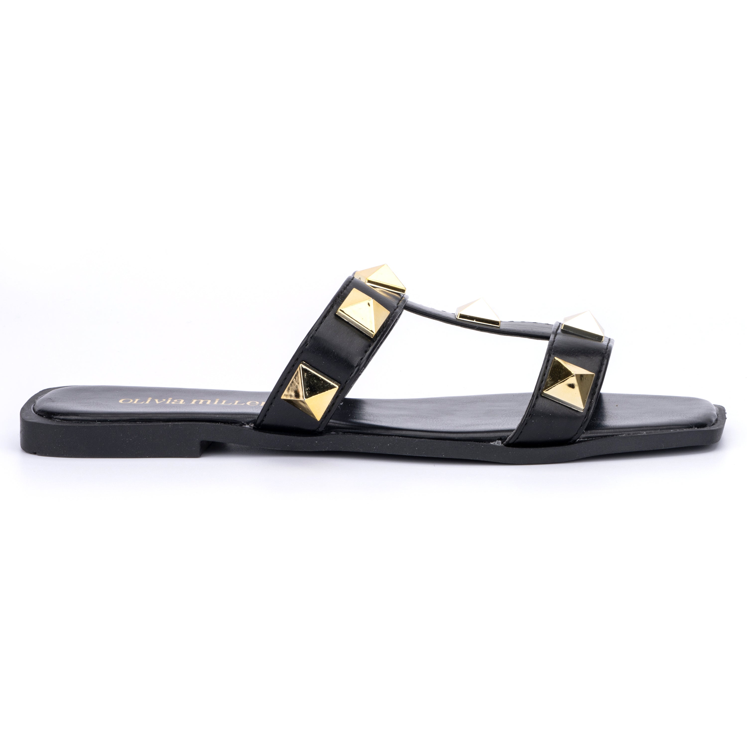 Women's Slip-On Flat Sandals with Cushioned Sole for All-Day Comfort