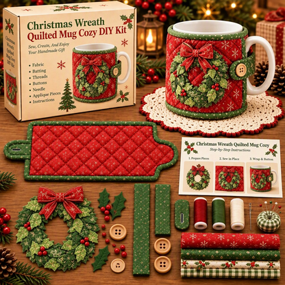 🎄 DIY Christmas Mug Cozy Sewing & Craft Kit