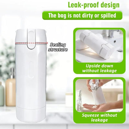4-in-1 Portable Travel Dispenser Bottle