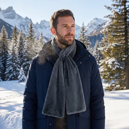 Cozy Scarf with Hidden Pocket – Warm, Soft & Secure Zipper🧣