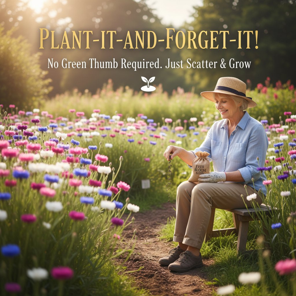 Mixed Cornflower Seeds – Create a Stunning Wildflower Garden