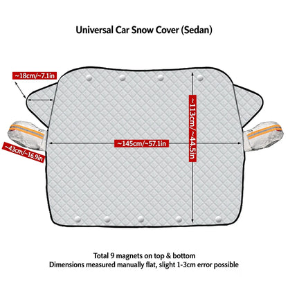 Car Windshield Protector Cover, Waterproof Against Snow Ice Frost Dust Rain ❄️
