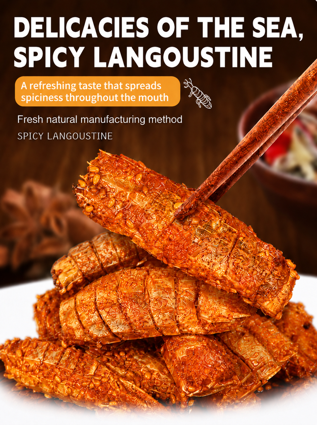 🦐Alaskan Mantis Shrimp - 🍺🍺Ready to Eat High-Protein Seafood Snack（250g/can）