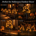 Solar Pumpkin Stake Lights