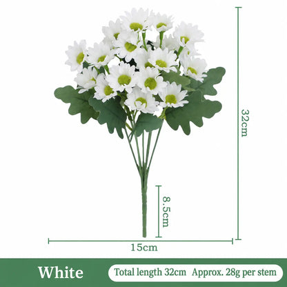 Artificial Outdoor Mums Flowers - UV resistant, Waterproof, Windproof🌼