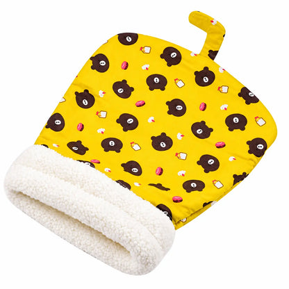 🐾 Semi Enclosed Warm Sleeping Bag Bed Soft Deep Sleep Pet Cave Nest and Quilt for Cats and Small Dogs