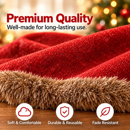 🎅✨Christmas Themed Chair Cover (20.5 × 18.5 in)