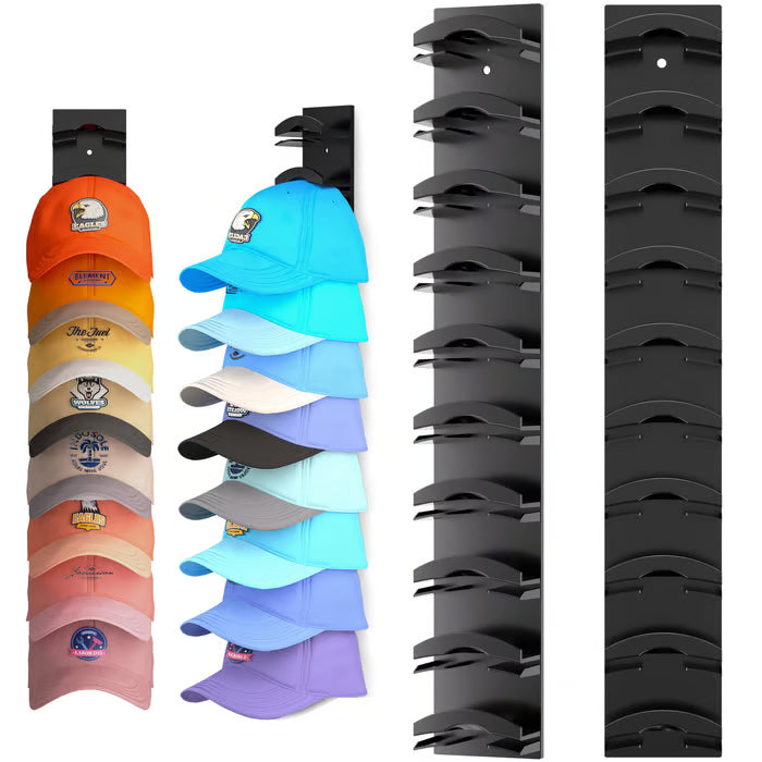 Piulelife™ HatOrganizer 1+1 FREE: Wall Mounted Hat Organizer Rack