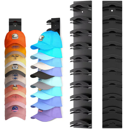 Piulelife™ HatOrganizer 1+1 FREE: Wall Mounted Hat Organizer Rack