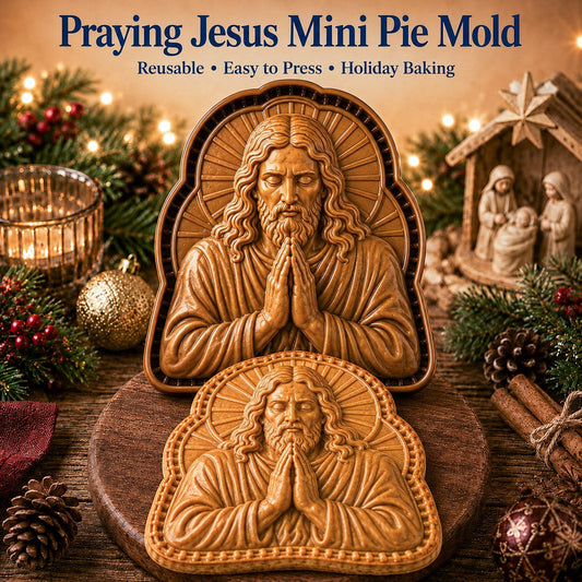 ✝️Faith & Nativity Christmas Mini Pie Mold Collection-Food-grade, BPA-free (PP) plastic