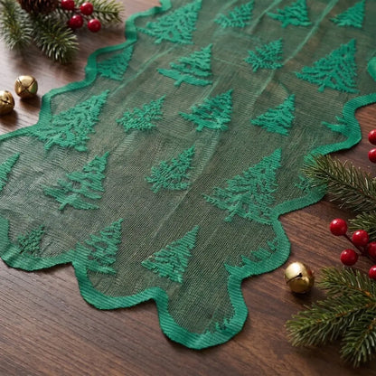 Maple Leaf Lace Fall Table Runner(14 × 70 in)