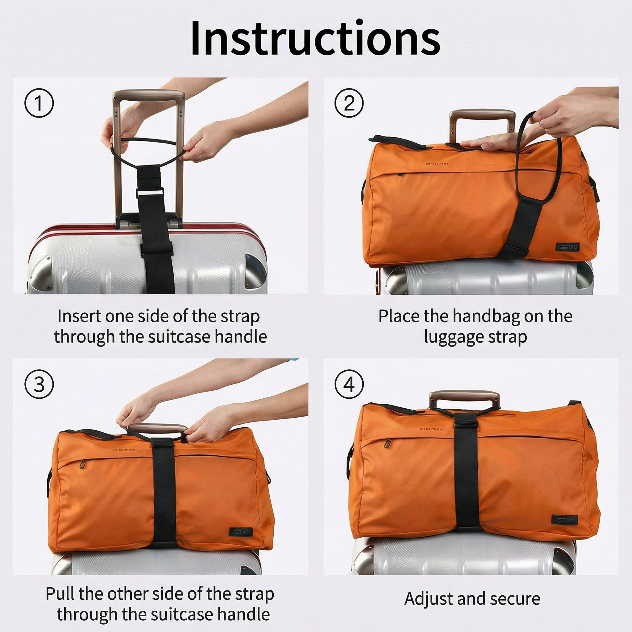Portable Functional Luggage Strap