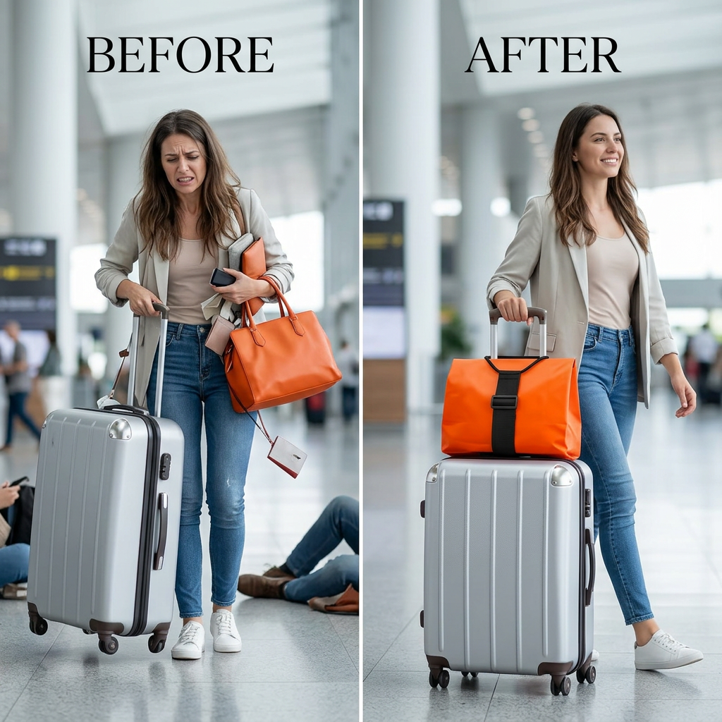 Portable Functional Luggage Strap