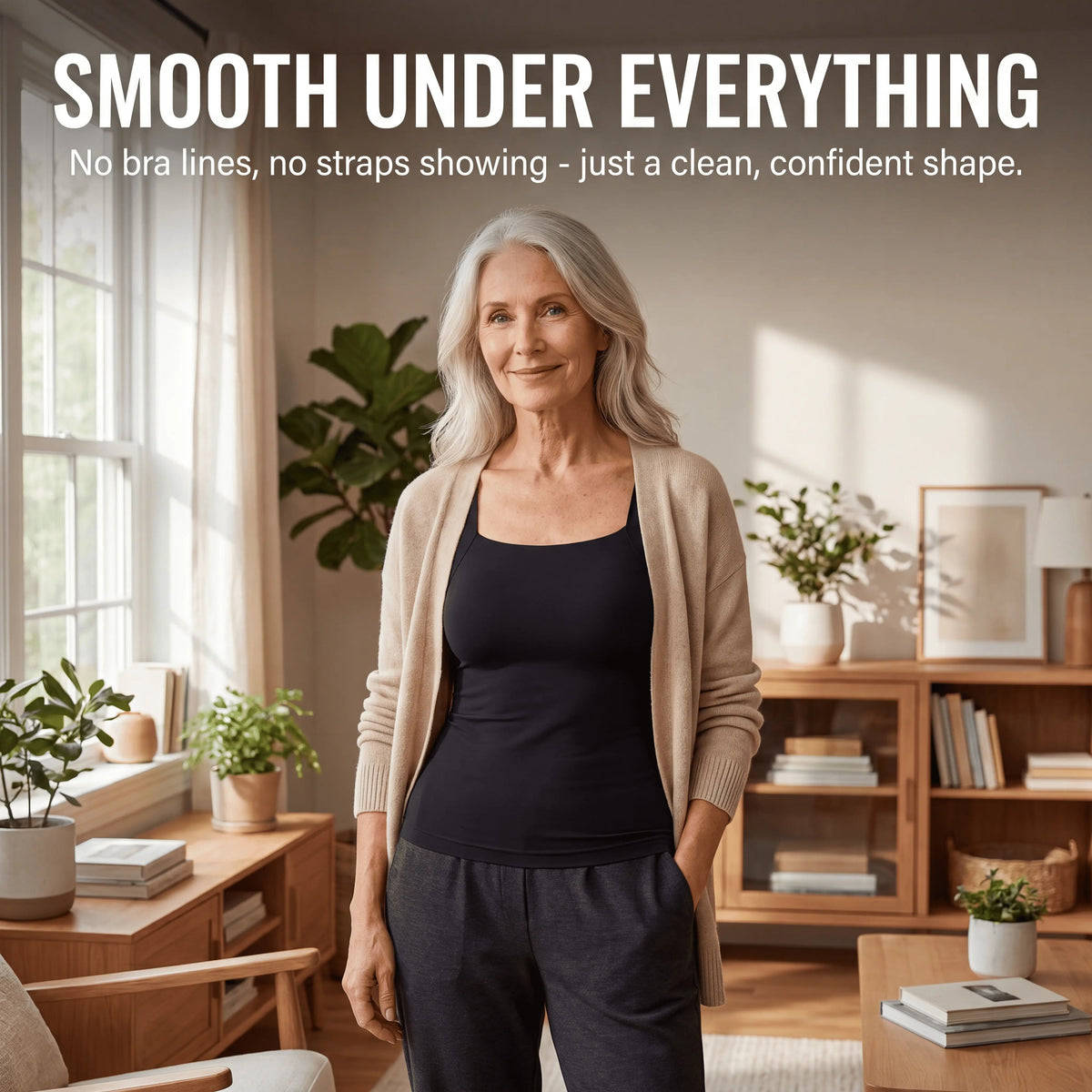Sculpt Tank with Built-In Bra SUMMET