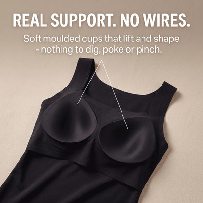 Sculpt Tank with Built-In Bra SUMMET
