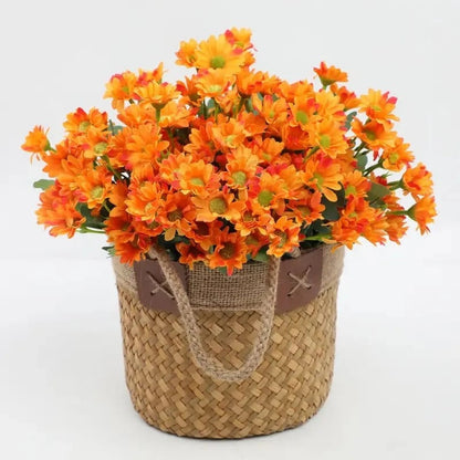 Artificial Outdoor Mums Flowers - UV resistant, Waterproof, Windproof🌼