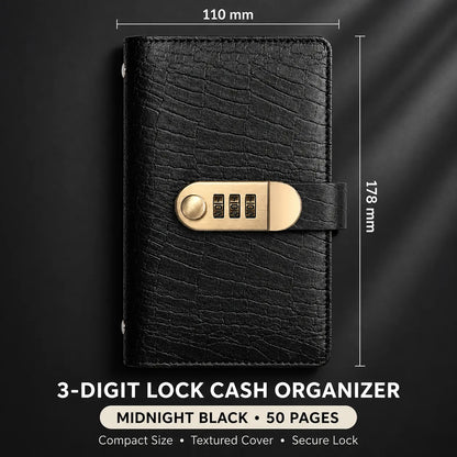 Locking Banknote Collection Booklet | Holds 100 Bills