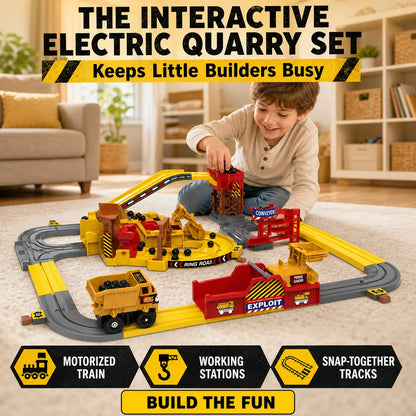 Interactive Electric Quarry Playset