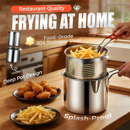 304 Stainless Steel Multifunction Fryer
