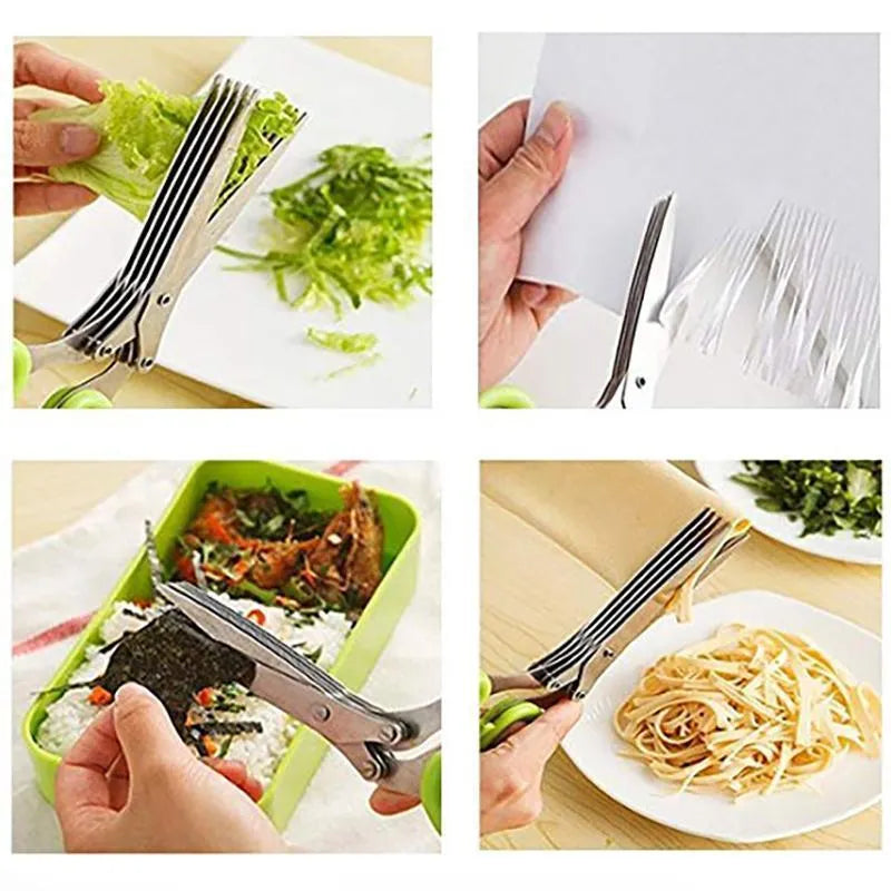 5-Blade Spring Onion Scissors