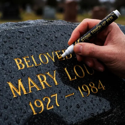 Tombstone Marker Pen for Faded Grave Inscriptions