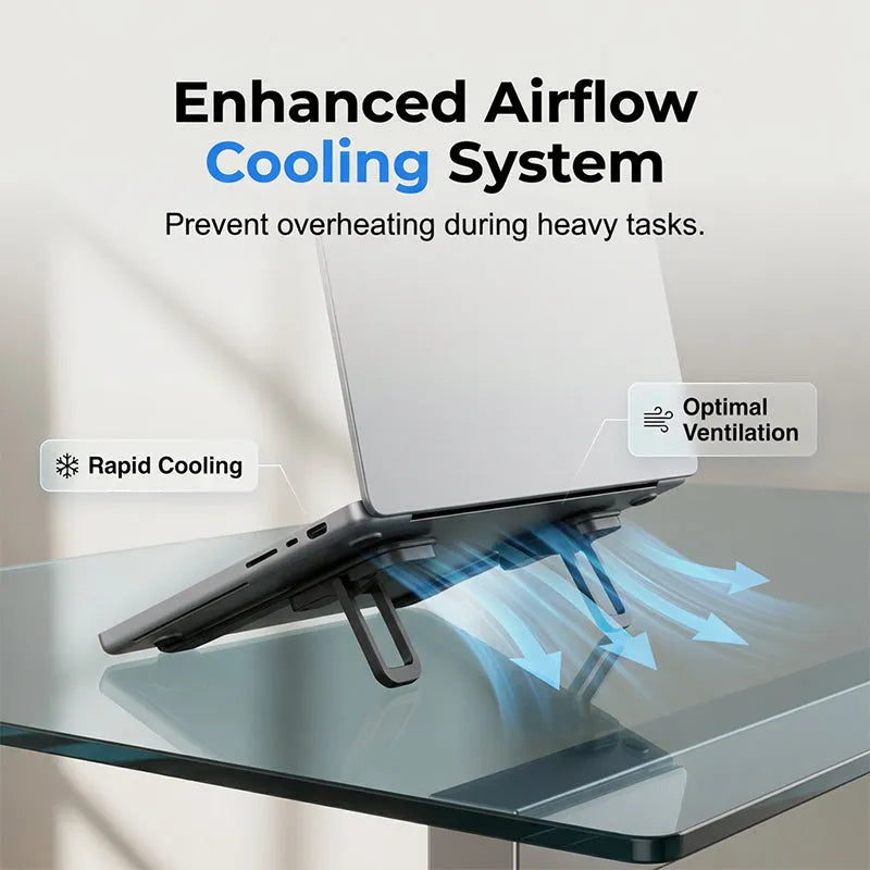 Mini Foldable Laptop Stand for Desk