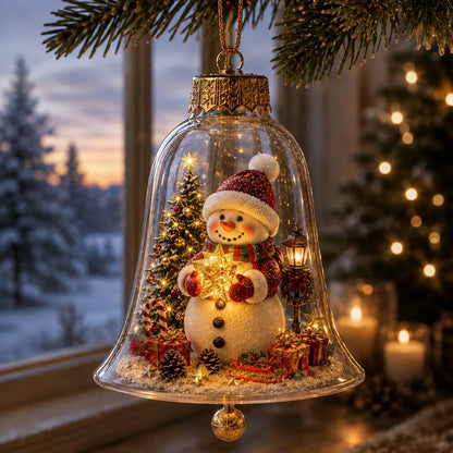 Light-Up Christmas Diorama Ornament