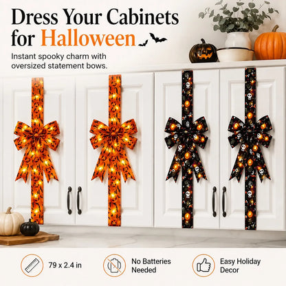 Halloween LED Light-Up Bow