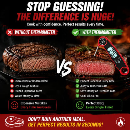 Instant-Read Digital Meat Thermometer (Dual Probe)