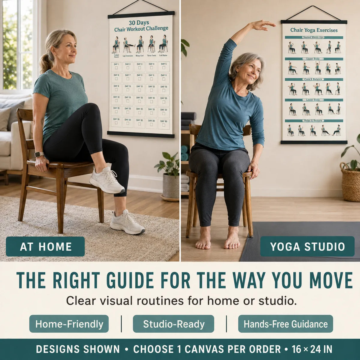 Fitness Exercise Workout Poster