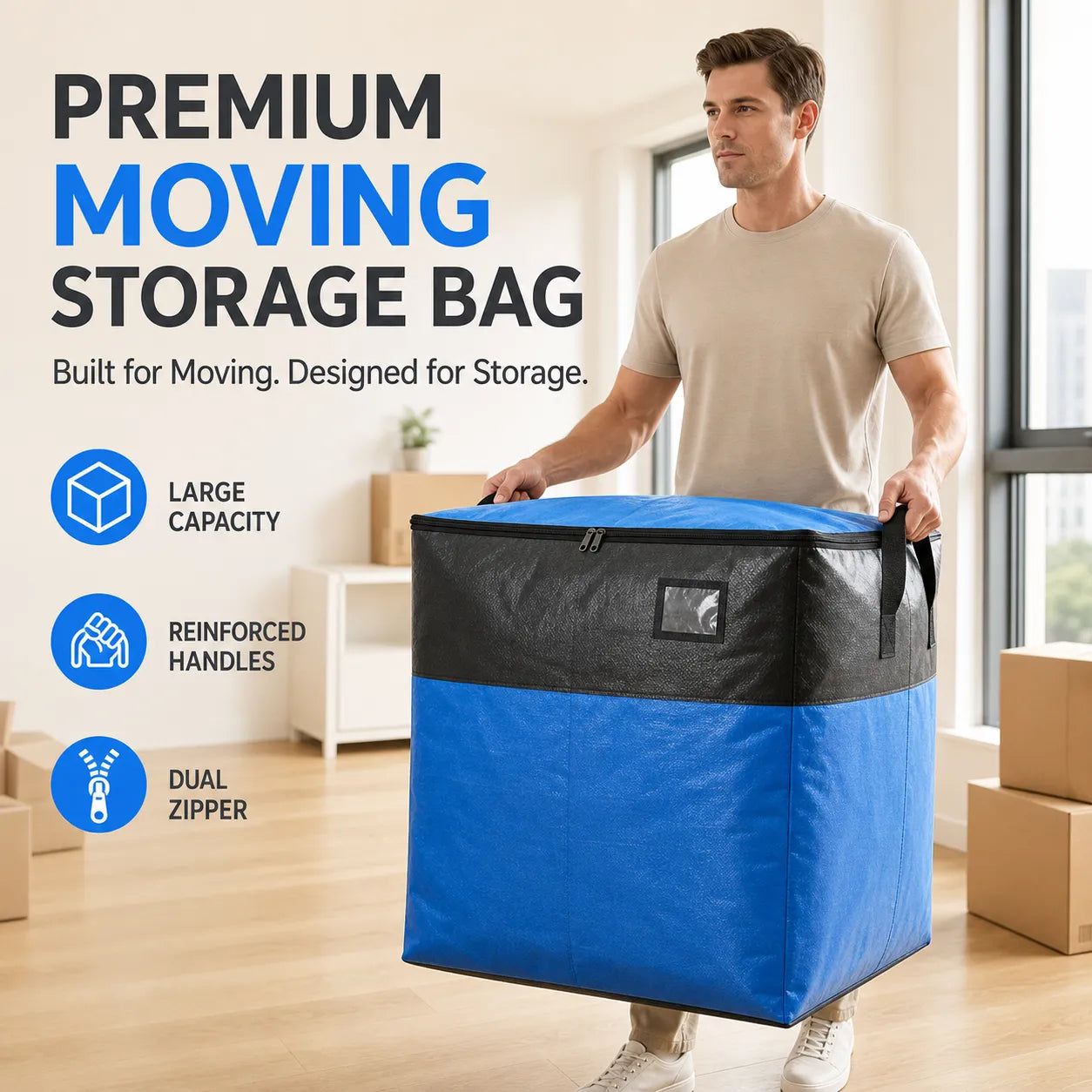 Collapsible Storage & Moving Bag