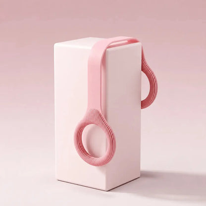 Figure-8 resistance band—relieves back fatigue and corrects posture