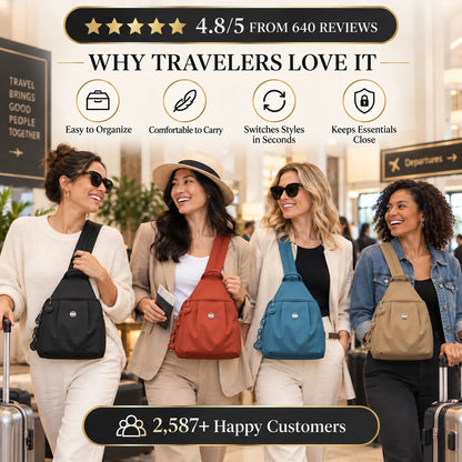 Premium 3 in 1 Anti-Theft Travel Tote Bag🎒