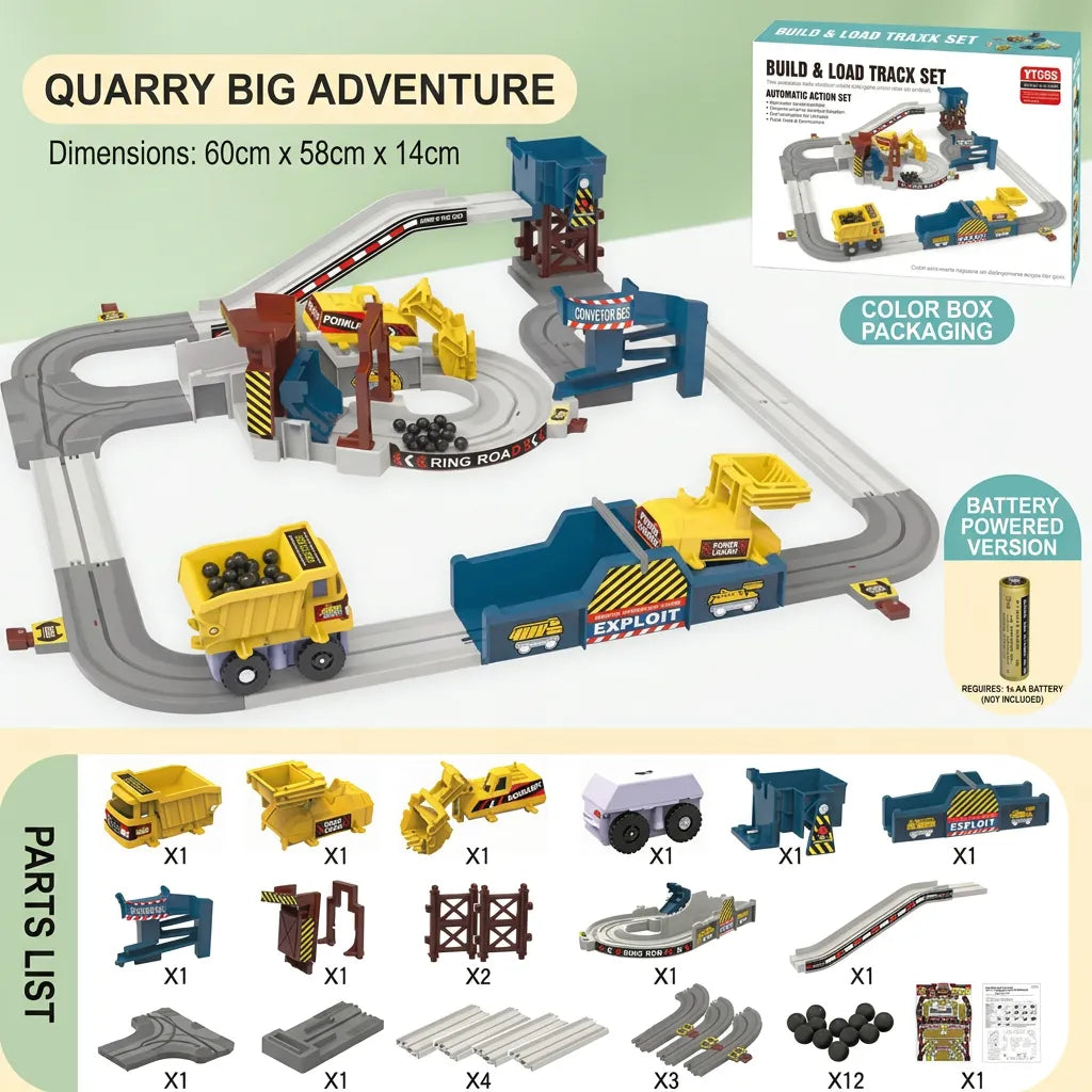 Interactive Electric Quarry Playset
