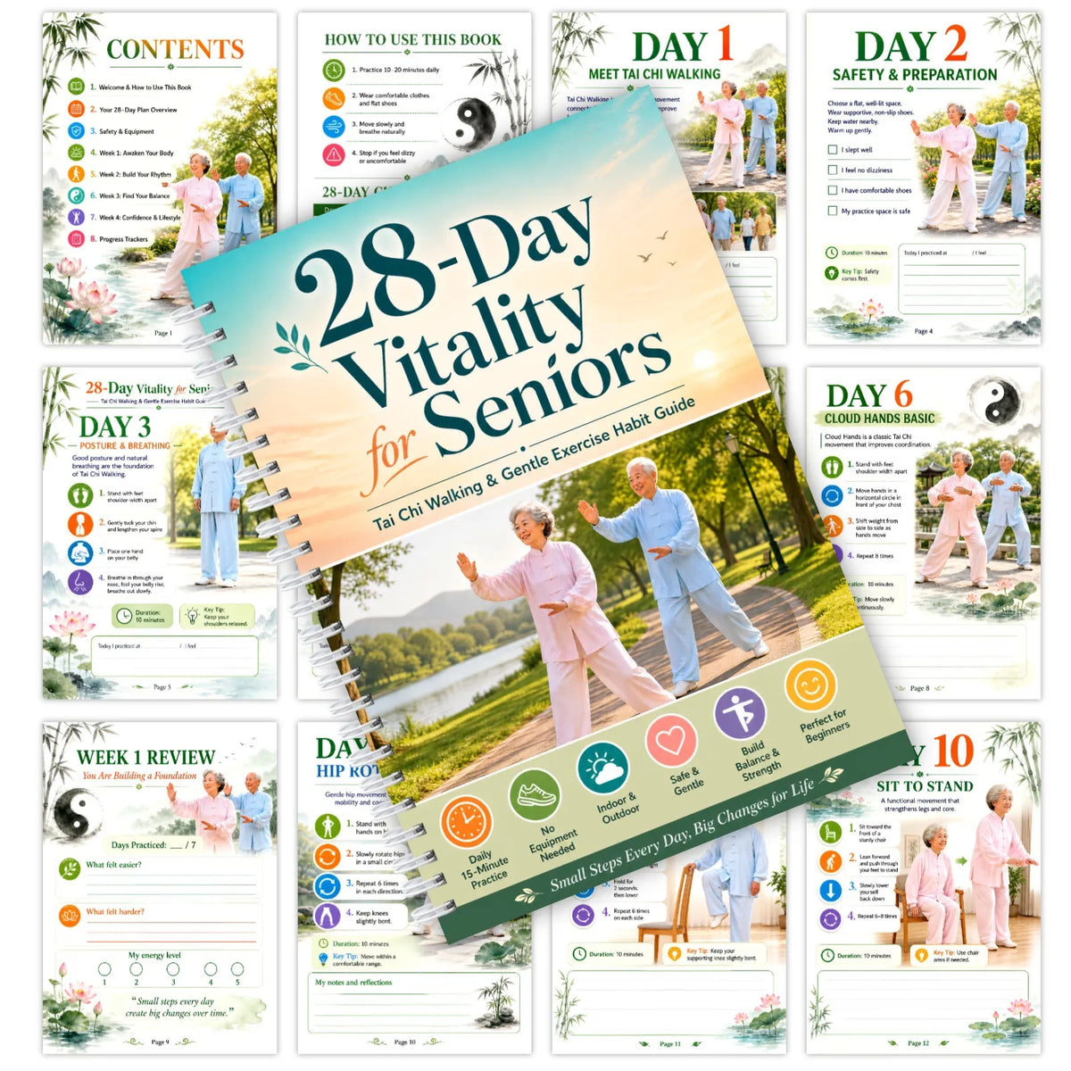 Tai Chi Steps Vitality Boost Manual
