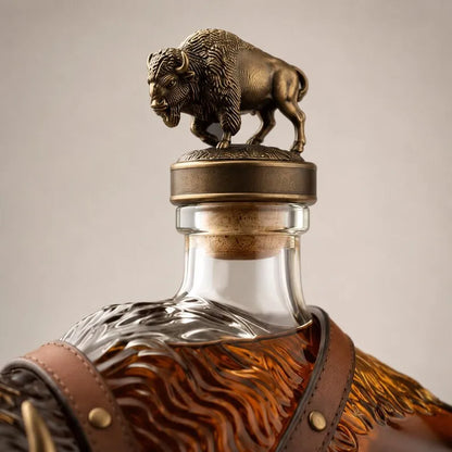 Bison Whiskey Decanter