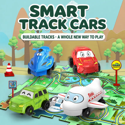Puzzle Track Car Play Set