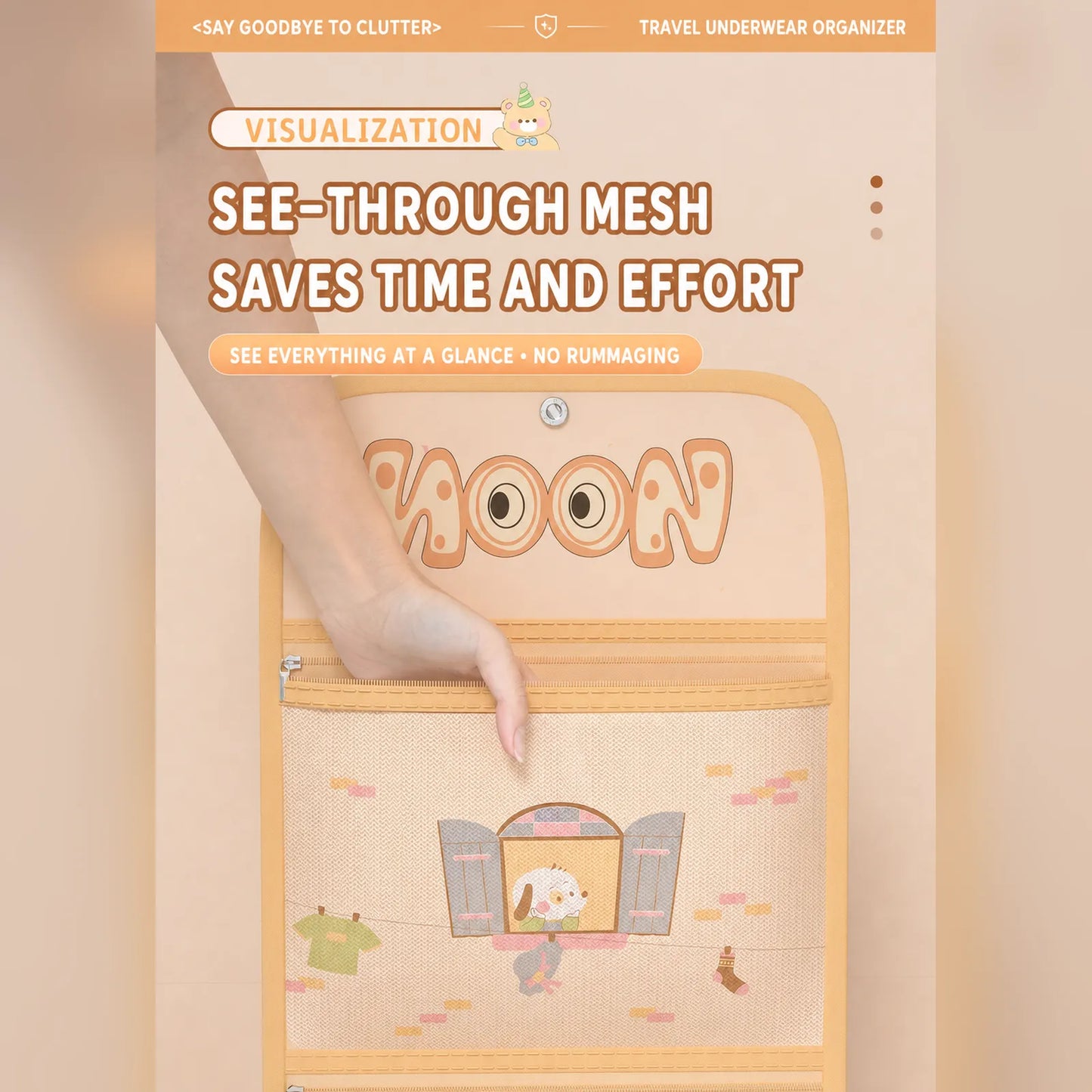 Hanging Travel Organizer