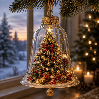Light-Up Christmas Diorama Ornament