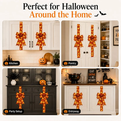 Halloween LED Light-Up Bow
