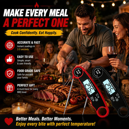 Instant-Read Digital Meat Thermometer (Dual Probe)
