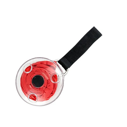Roll-Up Reusable Shopping Tote with Snap-Button Disc Closure