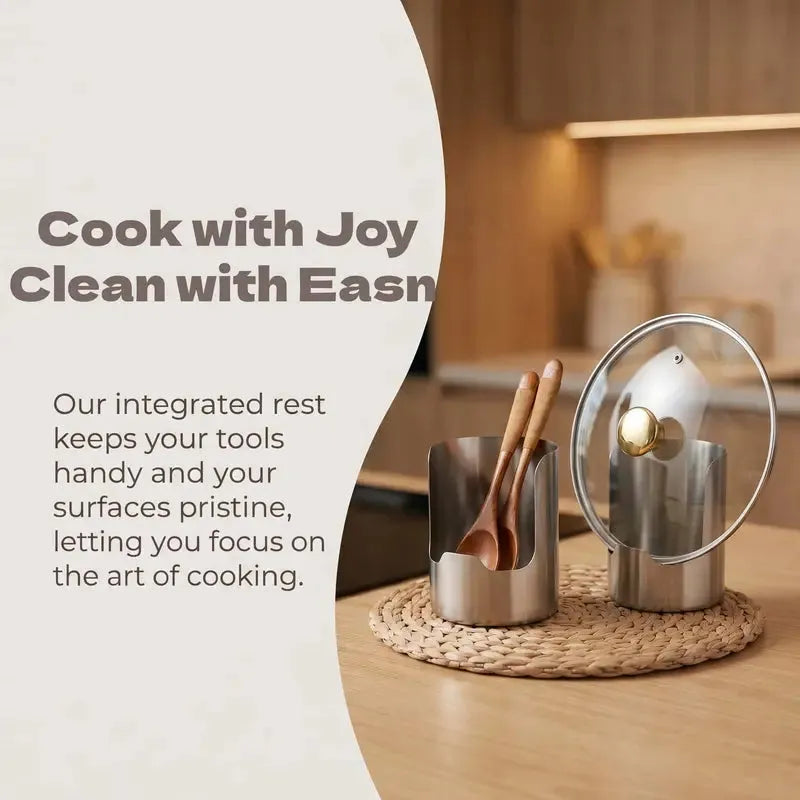 Stainless Steel Utensil Organizer