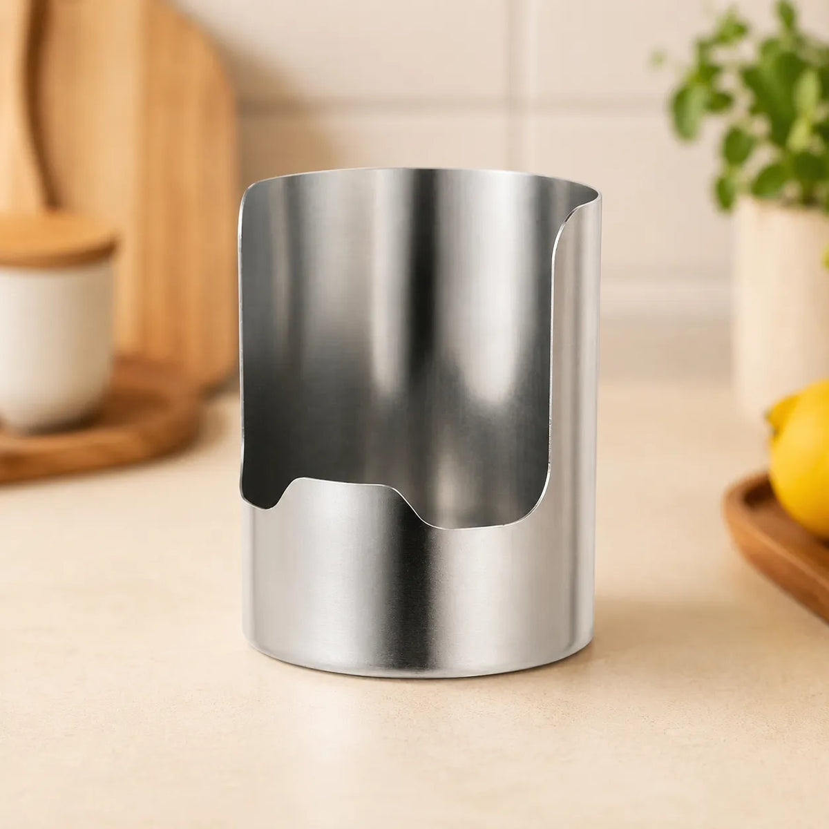 Piulelife™ Stainless Steel Utensil Organizer