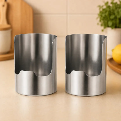 Piulelife™ Stainless Steel Utensil Organizer