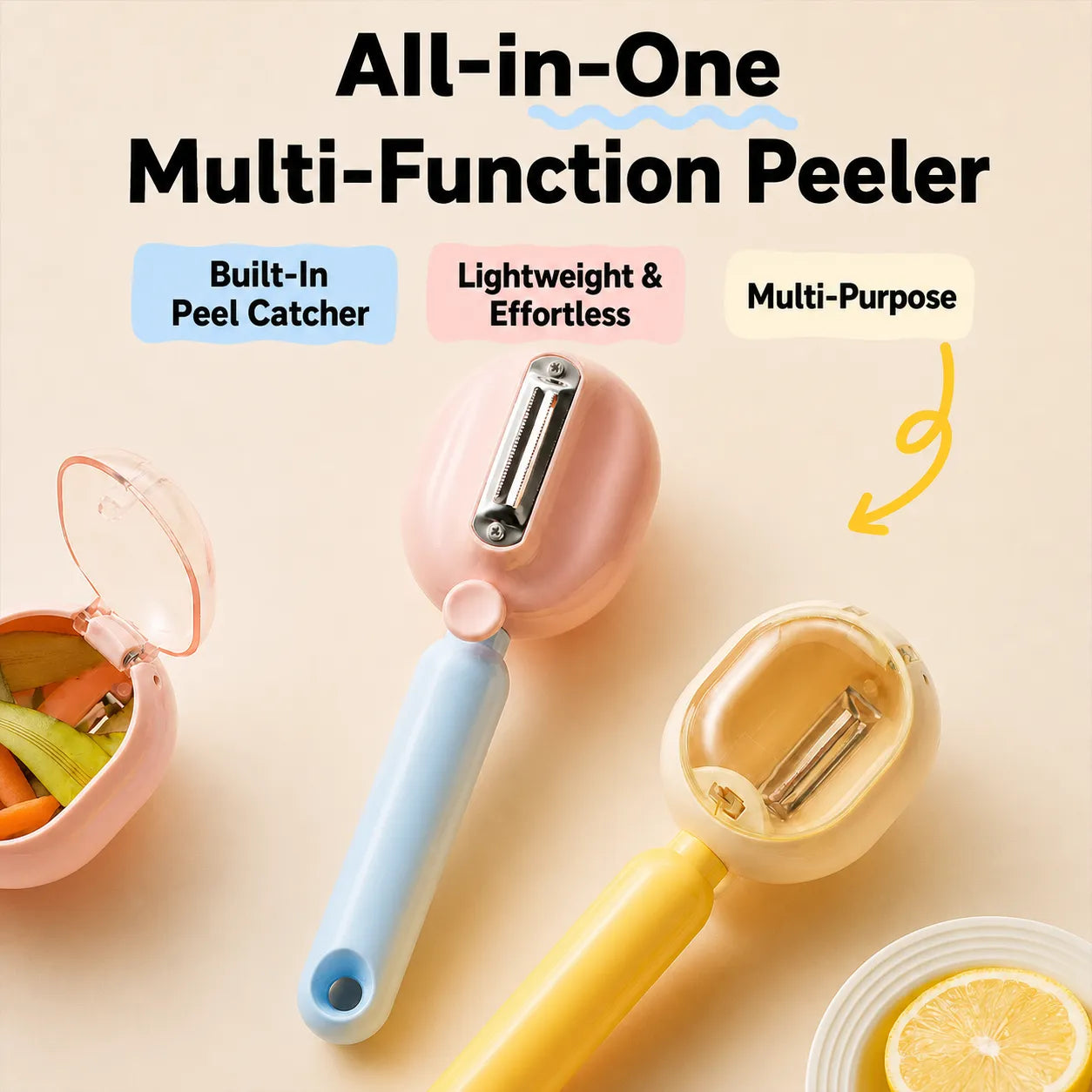 Catch & Peel Peeler