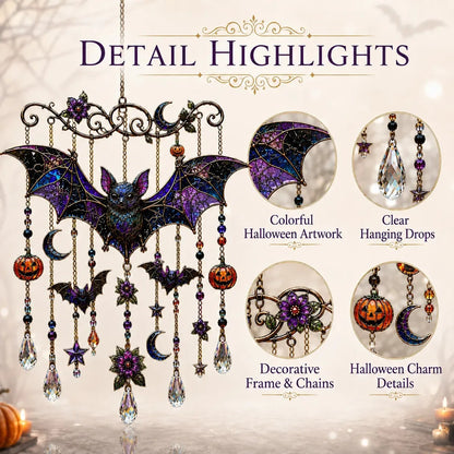 Halloween Suncatcher Wind Chime